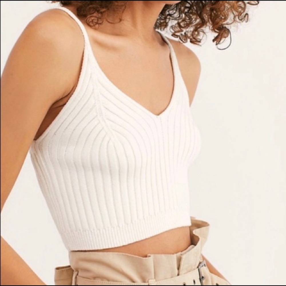Free People Corset Detail Cami